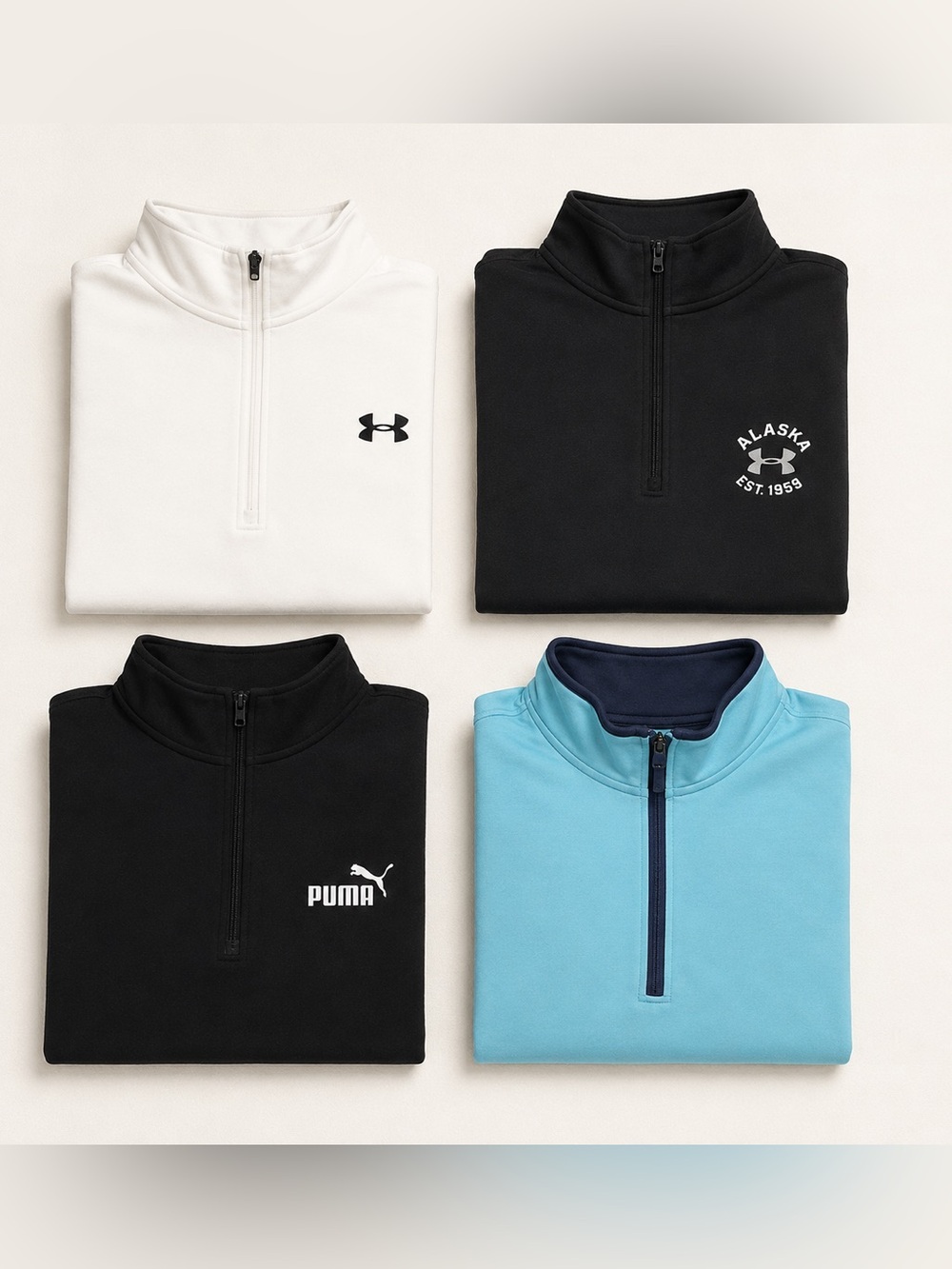 Quarter zip‎ bundle - 4
